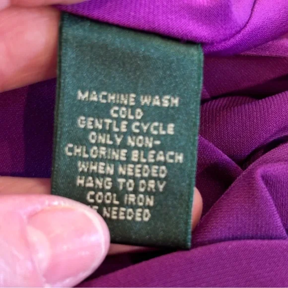 Lauren Ralph Lauren Purple Dress - Picture 9 of 10
